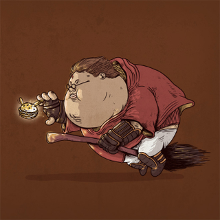 Illustration for article titled Morbidly obese versions of iconic pop culture characters by Alex Solis